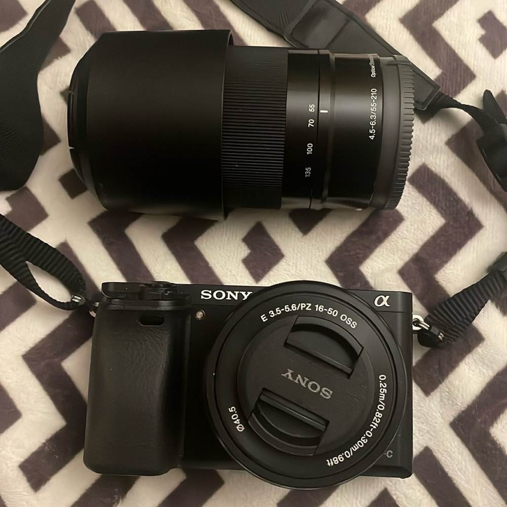 Camera and lenses